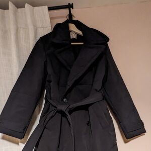 We The Free Black Trench Coat